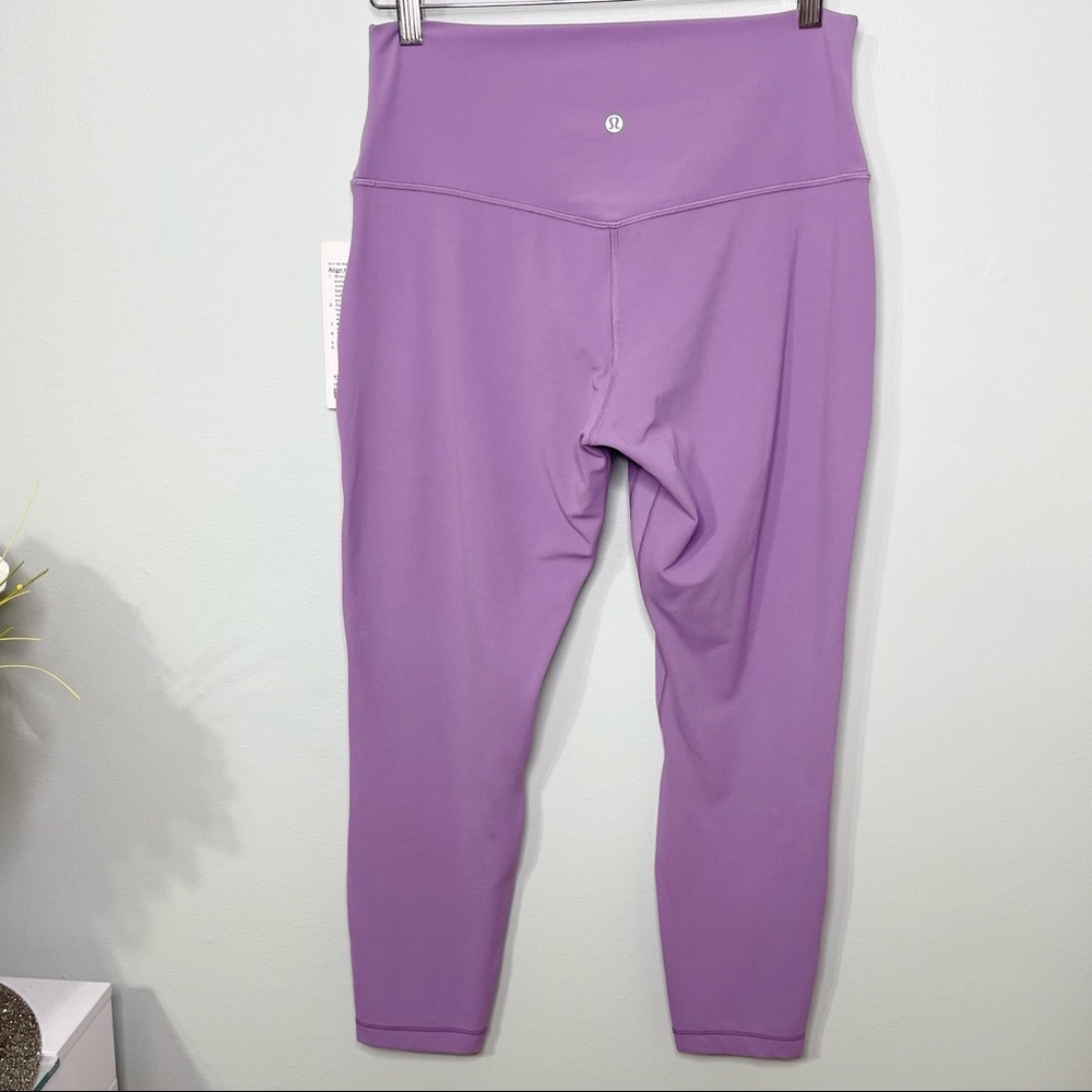 Lululemon Align High Rise Pant Leggings Wisteria Purple Size 12 NWT - Picture 9 of 12